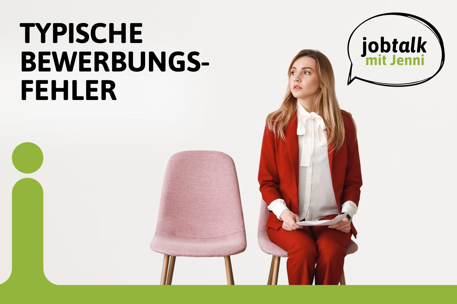 Bild zum Artikel Jobtalk mit Jenni - Typische Bewerbungsfehler